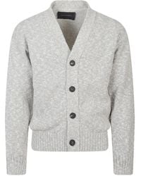 Tagliatore - Cardigan À Col V - Lyst