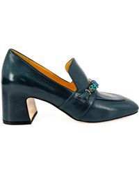 Madison Maison - 55Mm Jeweled Leather Pumps - Lyst