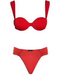 Noire Swimwear - Ruched Balconette Bikini - Lyst
