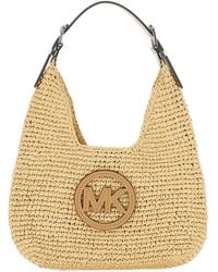 MICHAEL Michael Kors - Logo-Patch Shoulder Bag - Lyst