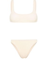 Mc2 Saint Barth - Haut de bikini bandeau à effet froissé - Lyst