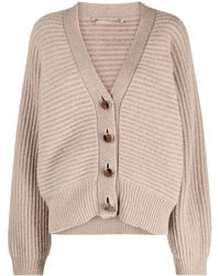 Stella McCartney - Rib-Knit Cardigan - Lyst