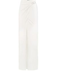 Tom Ford - Wrap-Front Buckle-Fastening Maxi Skirt - Lyst
