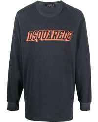 DSquared² - Sweater Met Logoprint - Lyst
