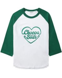 Chocoolate - Katoenen T-shirt Met Logoprint - Lyst
