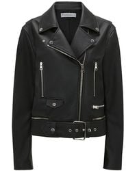 JW Anderson - Leather Biker Jacket - Lyst