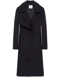 Courreges - Twist Cotton Trench Coat - Lyst