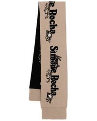 Simone Rocha - Sciarpa Con Logo - Lyst