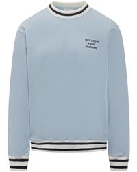 Drole de Monsieur - Slogan-Print Sweatshirt - Lyst