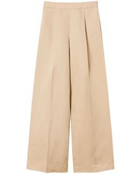 Twinset - Pleat-Detail Palazzo Trousers - Lyst