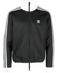 adidas - Beckenbauer Adicolor Classic Zip-Up Sweatshirt - Lyst