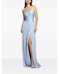 Cristallini - Robe Longue Nova À Design Plissé - Lyst