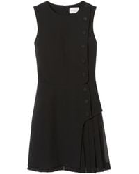 Claudie Pierlot - Kleid Mit Falten - Lyst