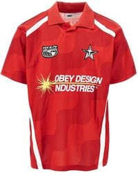 Obey - Short Sleeve Soccer Jersey - Lyst