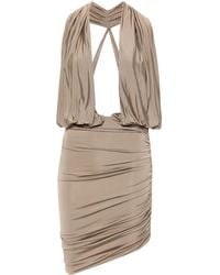 Magda Butrym - Robe Mi-Longue À Dos-Nu - Lyst