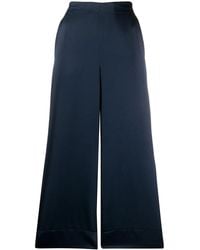 Blanca Vita - Wide Leg Cropped Trousers - Lyst