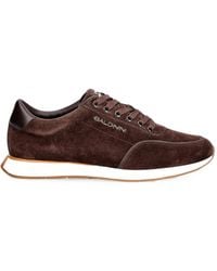 Baldinini - Suede Logo-Plaque Sneakers - Lyst