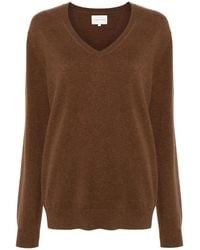 Loulou de Saison - Cashmere V-Neck Sweater - Lyst