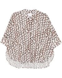 Trame Auree - Bluse Mit Polka Dots - Lyst