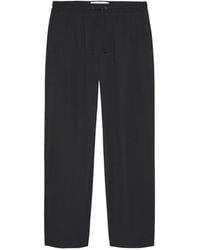 New Amsterdam - Drawstring Straight-Leg Trousers - Lyst