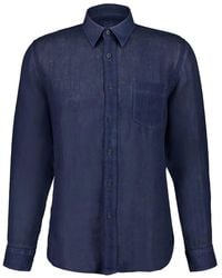 120% Lino - Linen Shirt - Lyst