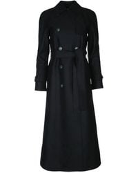 Harris Wharf London - Belted Trench Coat - Lyst
