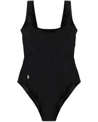 Polo Ralph Lauren - Martinique Pony-Embroidered Swimsuit - Lyst