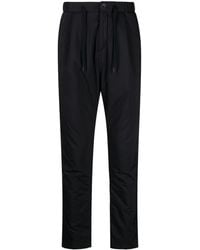 Herno - Elasticated-Waist Tapered Trousers - Lyst