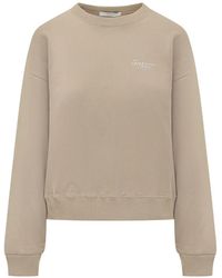 Givenchy - Cappuccino Text Sweatshirt - Lyst