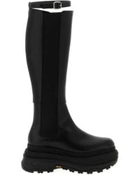 Sacai - Laarzen Met Plateauzool - Lyst