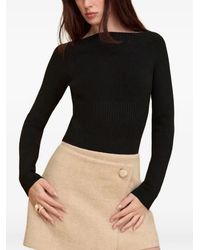Cult Gaia - Lottie Boat-Neck Bodysuit - Lyst