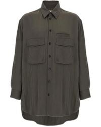 Lemaire - 'Utility' Overshirt - Lyst