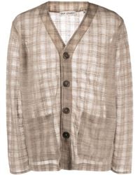 Our Legacy - Checked Cardigan - Lyst