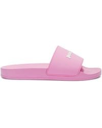 Palm Angels - Logo-Embossed Pool Slides - Lyst