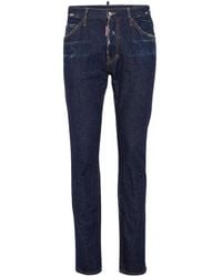 DSquared² - Jeans Skinny A Vita Media - Lyst