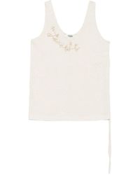 Fendi - Top de tirantes con detalles - Lyst