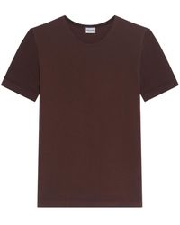 Balenciaga - Cropped Stretch-jersey T-shirt - Lyst