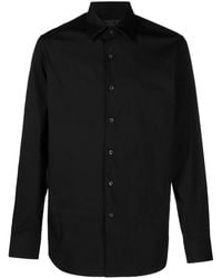 Prada - Long-sleeve Poplin Shirt - Lyst