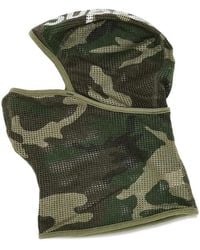 Supreme - Camouflage-Balaklava Aus Mesh - Lyst