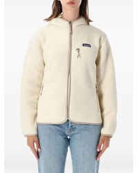 Patagonia - Fleece-Texture Hooded Jacket - Lyst