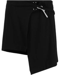 HELIOT EMIL - Asymmetric Wrap Miniskirt - Lyst