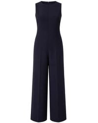 Theory - Sleeveless Wide-Leg Jumpsuit - Lyst