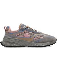 DSquared² - Sprinter Suede-Leather Mesh Sneakers - Lyst