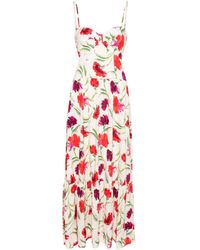Diane von Furstenberg - Etta Floral-print Maxi Dress - Lyst