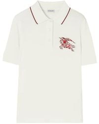 Burberry - Heart Knight Cotton Polo Shirt Dress - Lyst