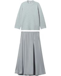 B+ AB - Crew-Neck Sweater And Midi Skirt - Lyst