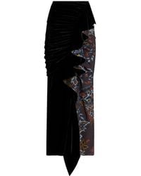 Etro - Midi Skirt With Paisley Print - Lyst