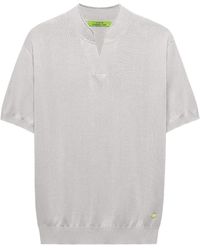 Shanghai Tang - Mandarin Short-Sleeve Silk T-Shirt - Lyst