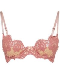 DSquared² - Floral-Lace Bra - Lyst