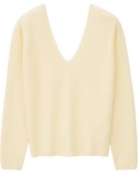 Ba&sh - Sollene V-Neck Knitted Top - Lyst